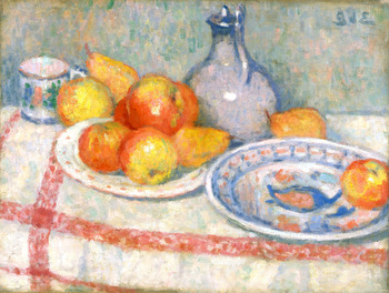 Still Life, Apples and Pears (Nature Morte, Pommes et Poires) Still Life, Apples and Pears (Nature Morte, Pommes et Poires), 1899 by Georges d?Espagnat (French, 1870 - 1950)