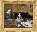 In the Studio, C. 1880S by Luis Jiménez y Aranda (Spanish, 1845 - 1928)