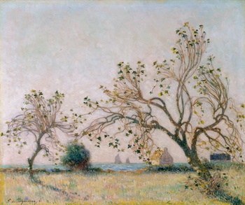 Old Fig Trees at Pénerf (Vieux Figuiers à Pénerf), 1921 by Ferdinand Loyen du Puigaudeau (French, 1864 - 1930)