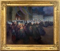 Procession de Nuit à Saint-Pol-de-Léon, c. 1898 by Ferdinand Loyen du Puigaudeau (French, 1864 - 1930)