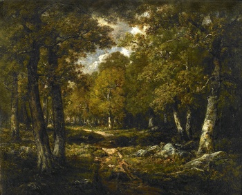 Clearing in the Woods by Narcisse Virgile Diaz de la Pena (French, 1807 - 1876)