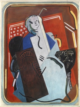 Femme au Fauteuil (from series "La Vieille Dame"), 1923 by Albert Gleizes (French, 1881 - 1953)