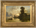 Crépuscule by Constant Troyon (French, 1810 - 1865)