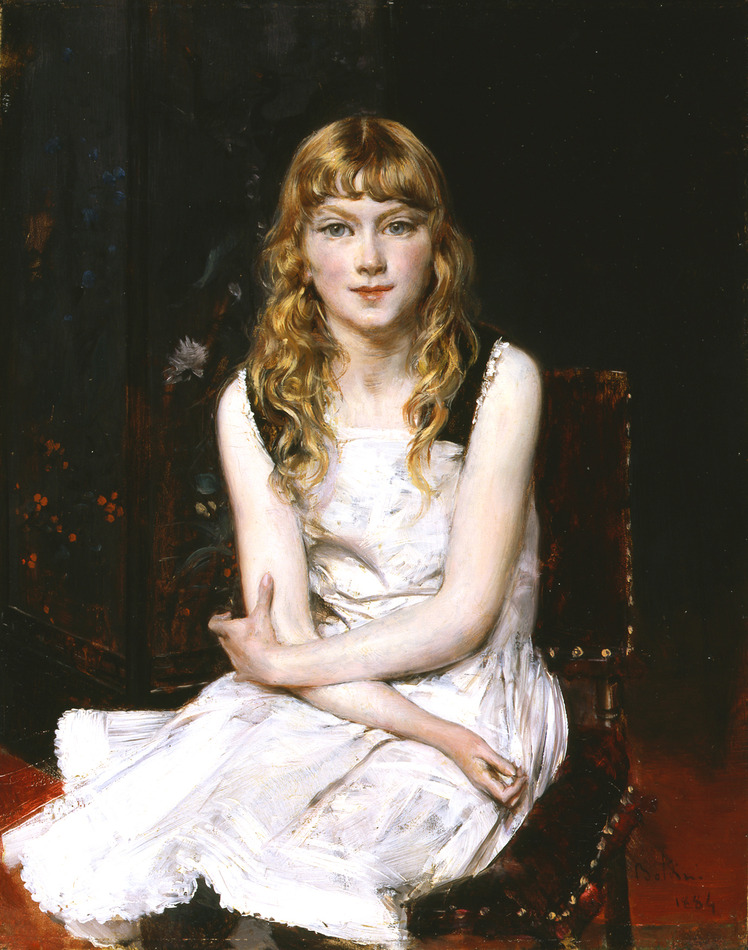 Portrait of Irene Catlin, 1884 by Giovanni Boldini (Italian, 1842 - 1931)