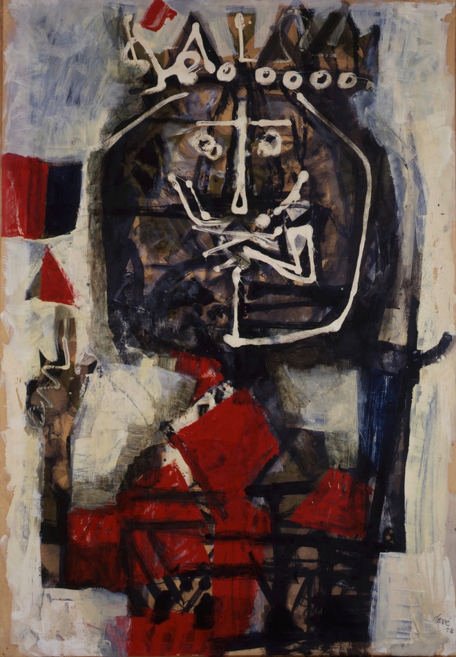 King, 1958 by Antoni Clavé (Spanish, 1913 - 2005)