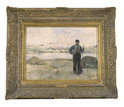 The Sweeper, circa 1879 by Jean-François Raffaëlli (French, 1850 - 1924)