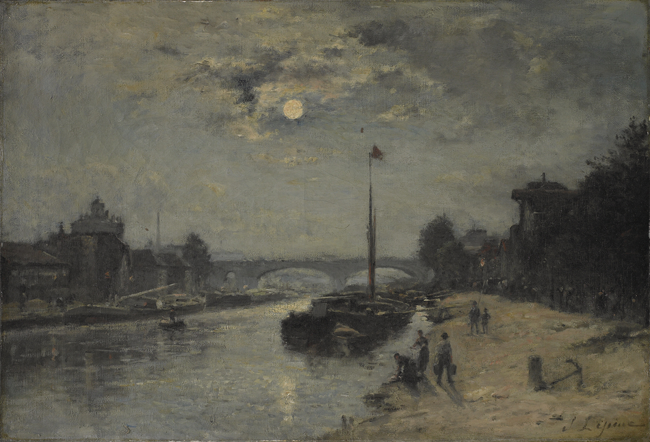 Ivry sur Seine by Stanislas Victor Edouard Lépine (French, 1835 - 1892)