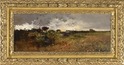 Heath Landscape by Salvador Sanchez Barbudo (Spanish, 1857 - 1917)