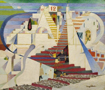 La Casbah d'Alger by Henry Valensi (French, 1883 - 1960)
